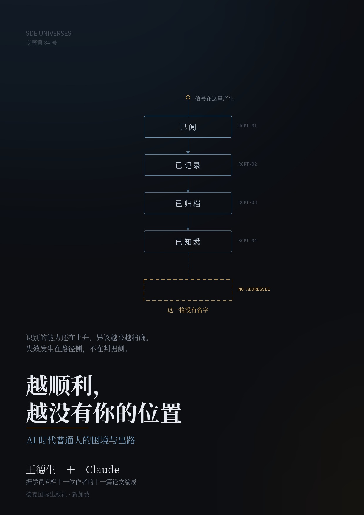 《越顺利，越没有你的位置》封面